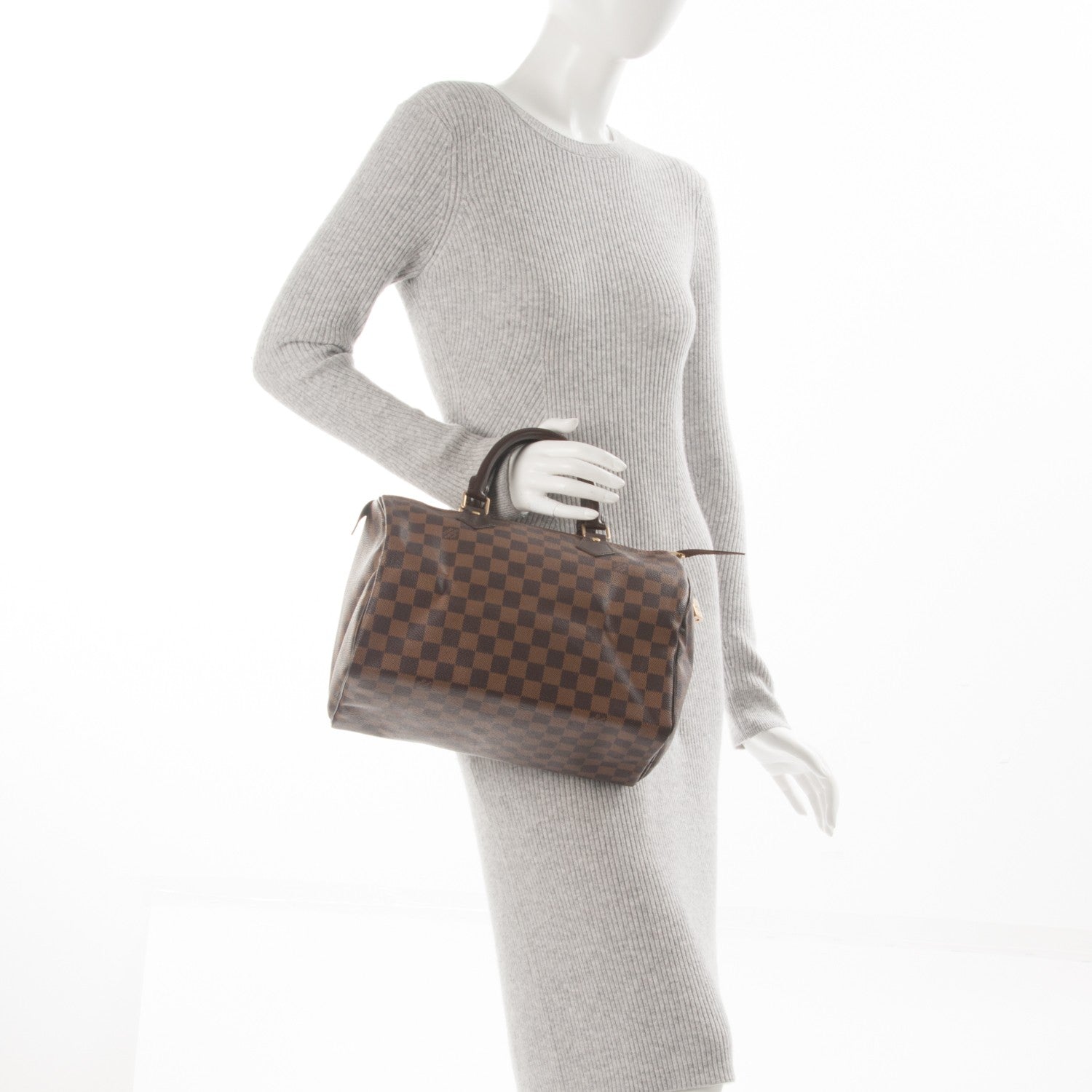 Louis Vuitton Damier Ebene Speedy 30 2 of 7