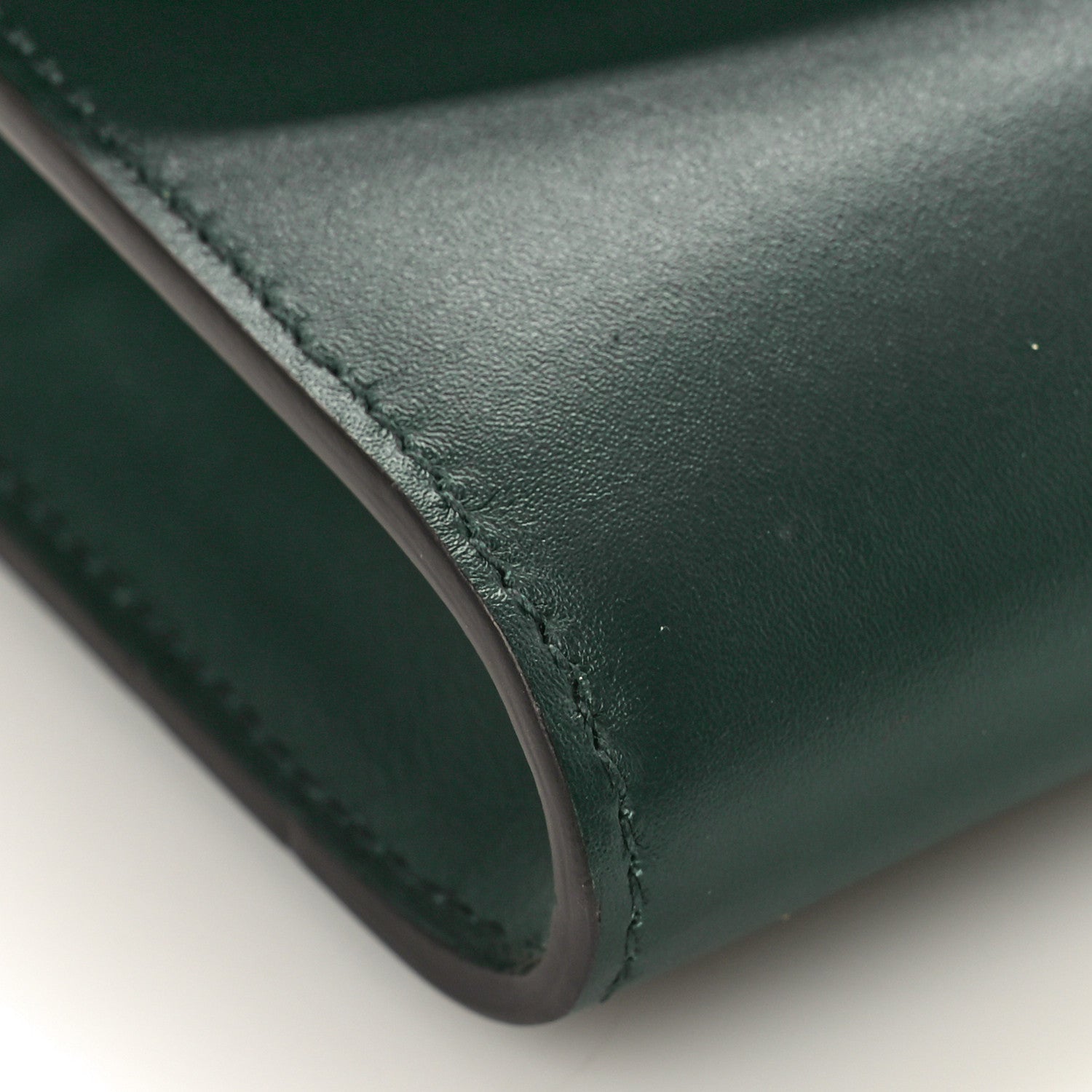 Gucci Smooth Calfskin Mini Zumi Shoulder Bag Vintage Green 8 of 9