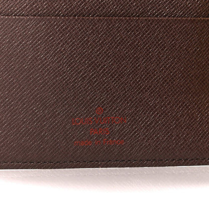 Louis Vuitton Damier Ebene Medium Ring Agenda Cover 6 of 12