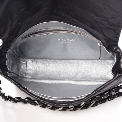 Chanel Glazed Caviar Quilted Modern Chain Flap Black 5 of 9