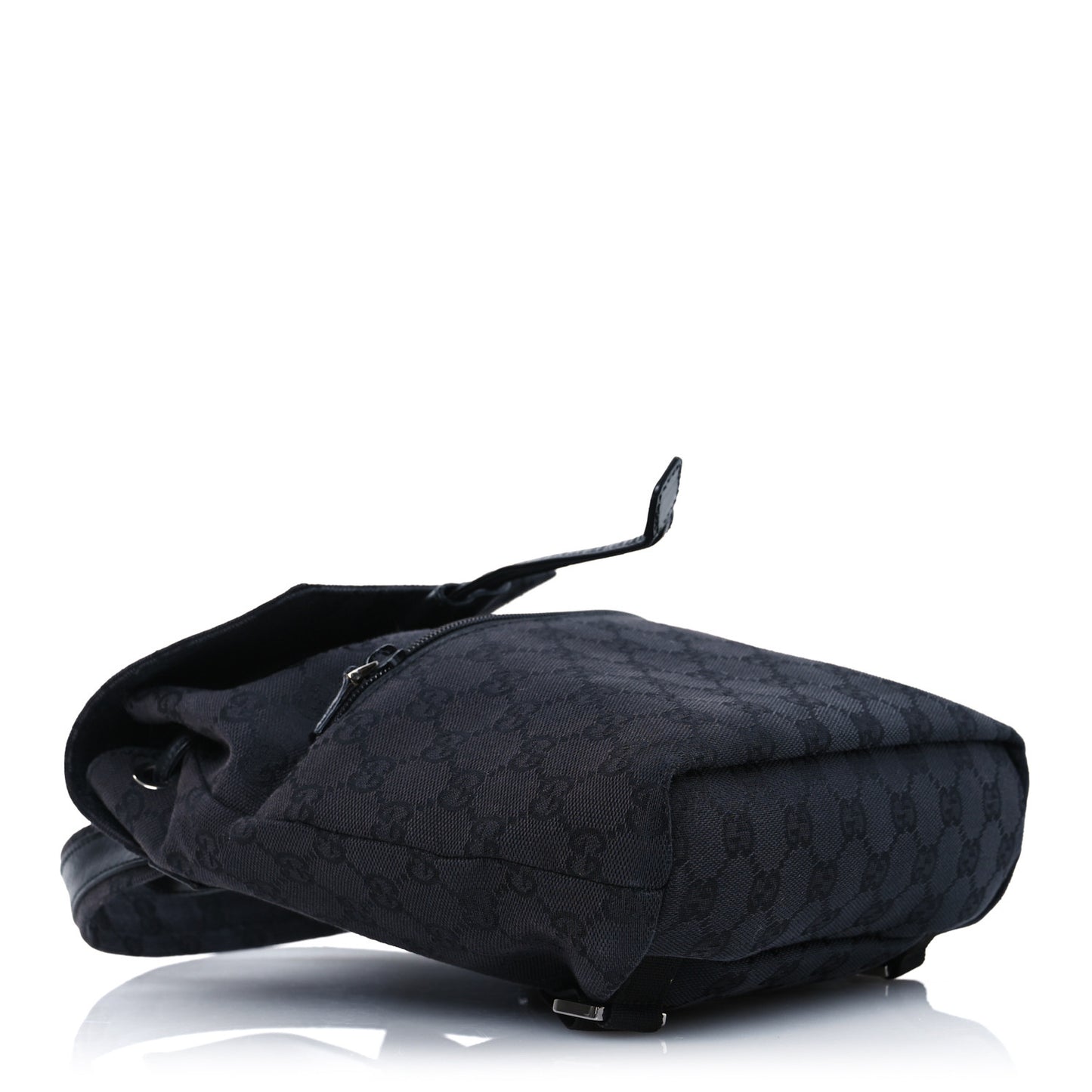 Nylon Monogram Backpack Black