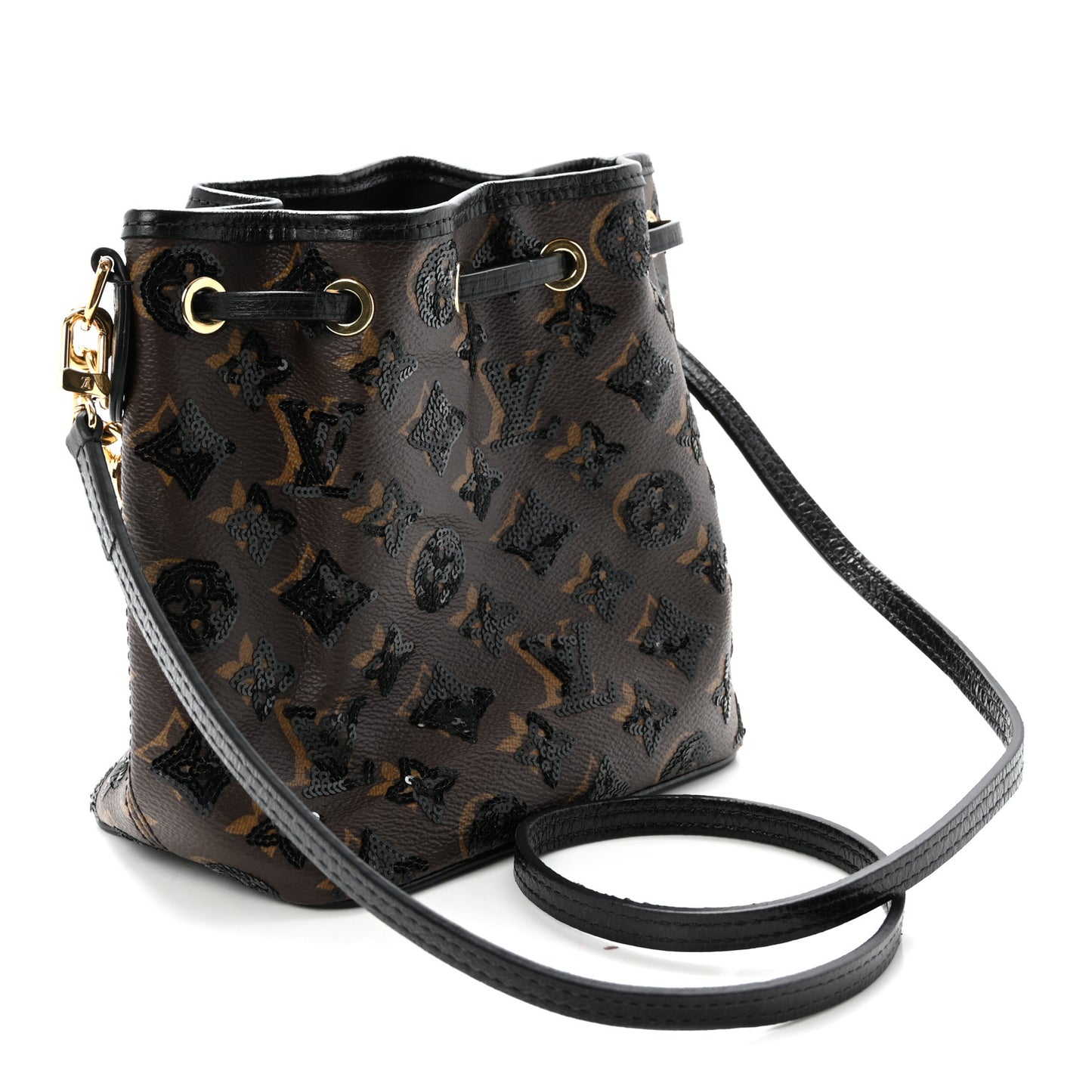 Monogram Sequins Noe BB Black