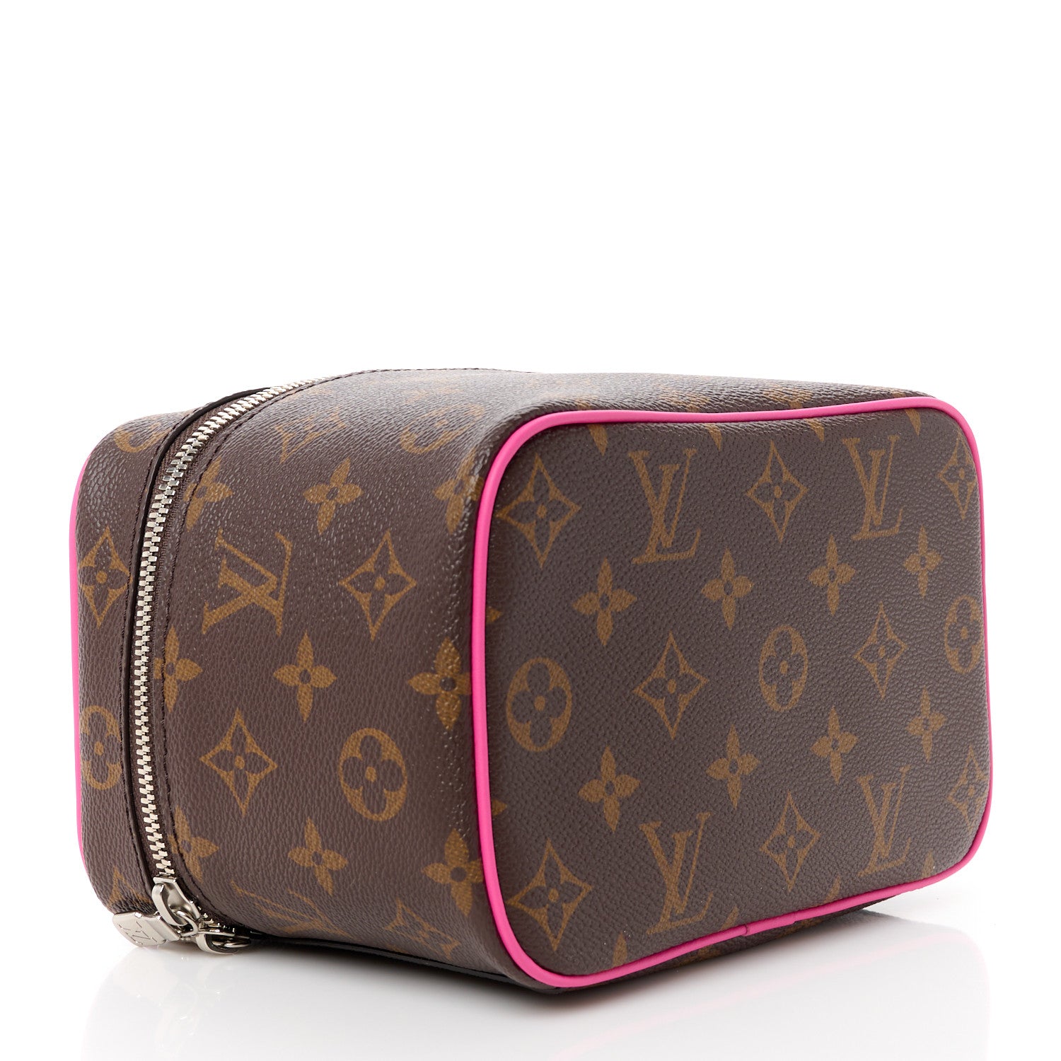 Louis Vuitton Monogram Macassar Nice Mini Fuchsia 4 of 11