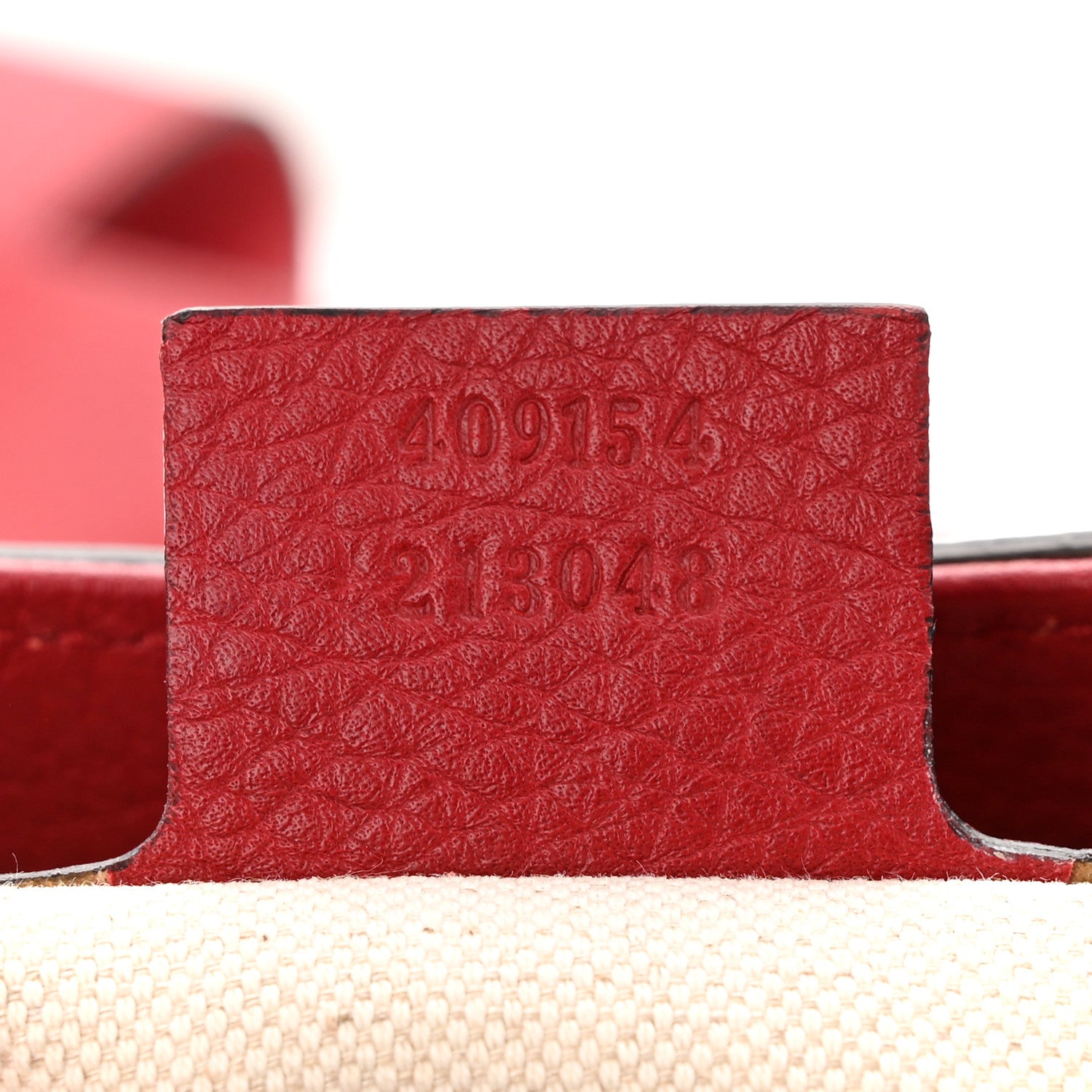 Gucci Cellarius Calfskin Feline GG Marmont Flap Shoulder Bag Vulcanic Red 7 of 13