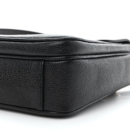 Chanel Caviar Flap Shoulder Bag Black 12 of 13