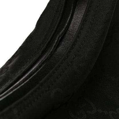 Gucci Nylon Monogram Hobo Black 11 of 20