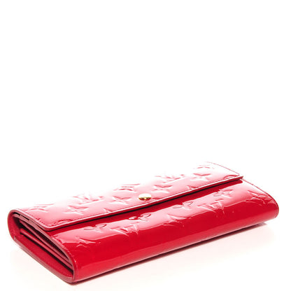 Louis Vuitton Vernis Sarah Wallet Pomme D'Amour 4 of 8