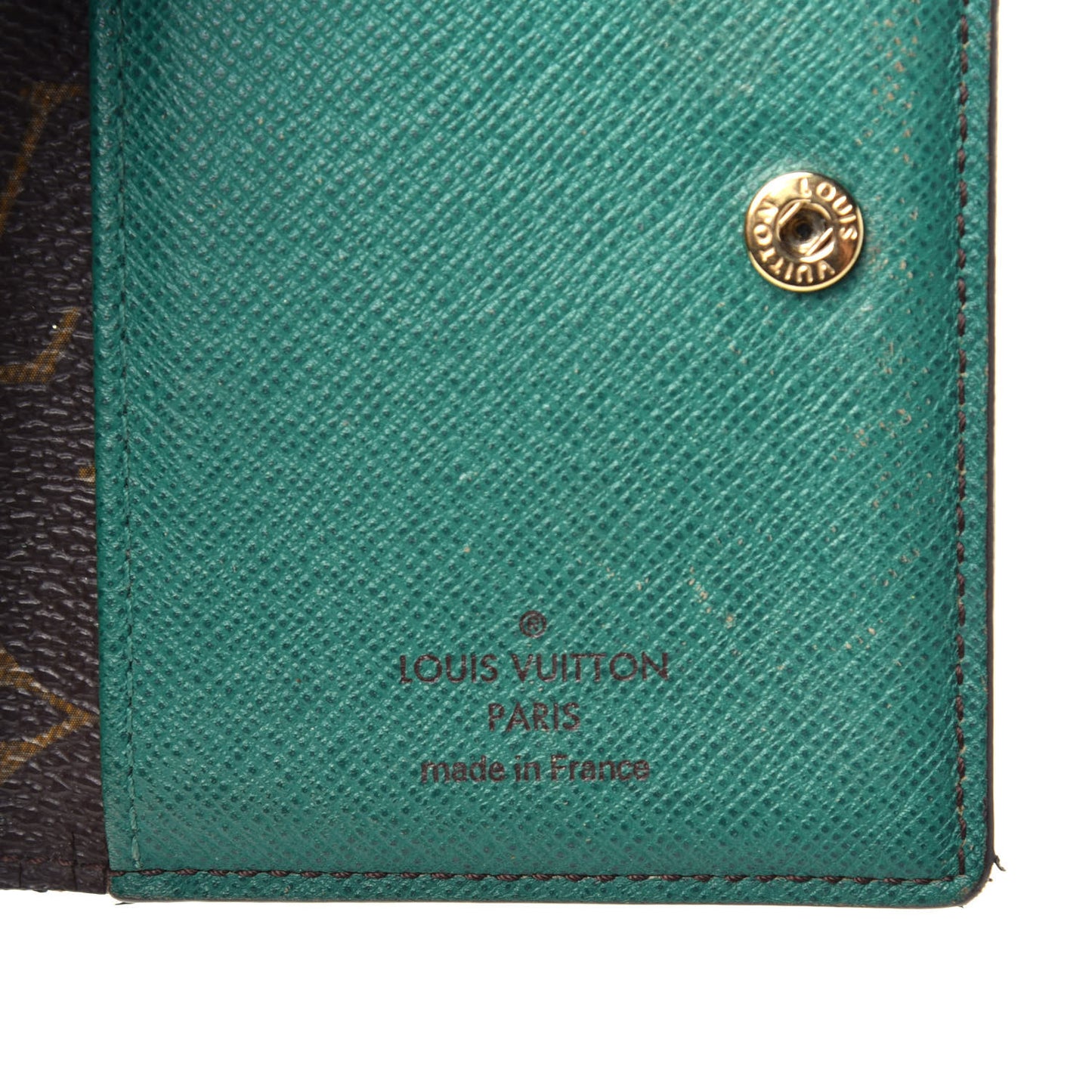Monogram Compact Marie Wallet Vert