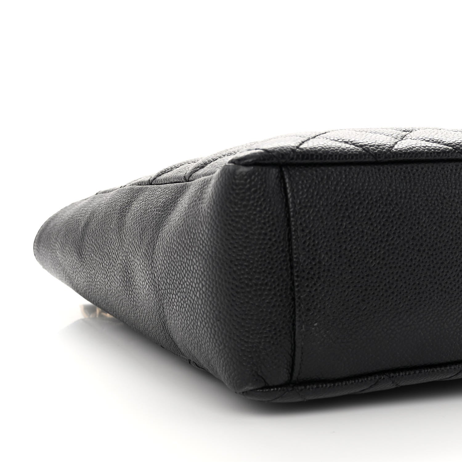 Chanel Caviar Quilted Petit Shopping Tote PST Black 10 of 11