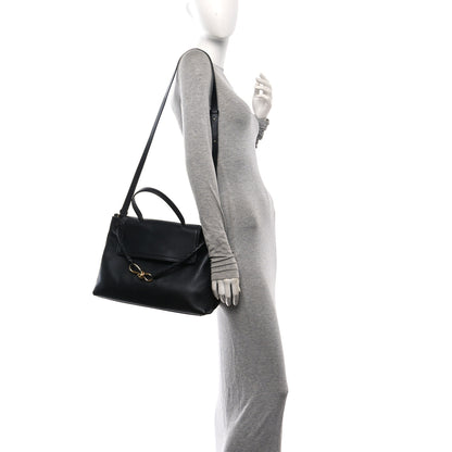 Bottega Veneta Silky Calfskin Medium Ciao Ciao Black 2 of 10