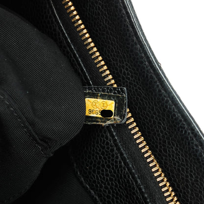 Chanel Caviar Quilted Grand Shopping Tote GST Black 7 of 7
