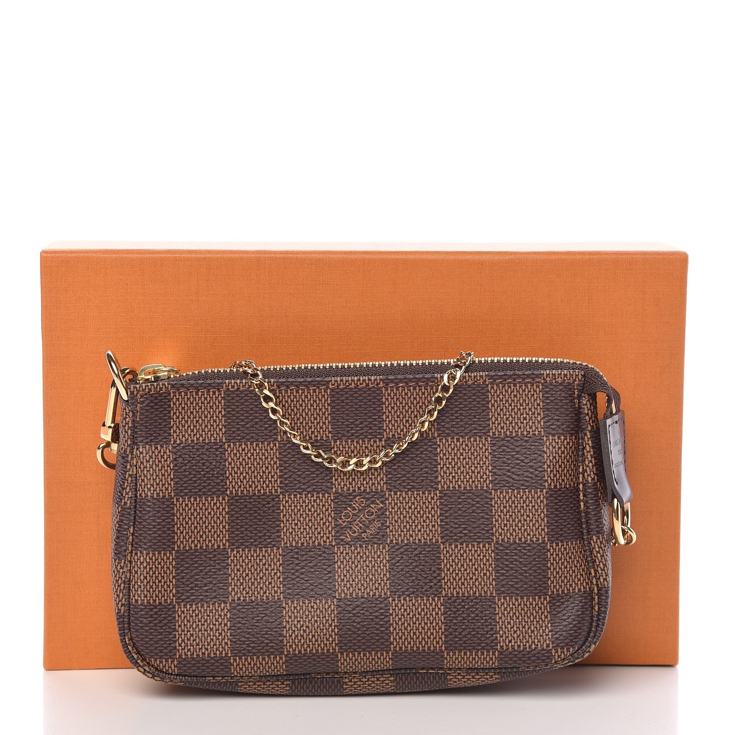 Louis Vuitton Damier Ebene Mini Pochette Accessories 8 of 8