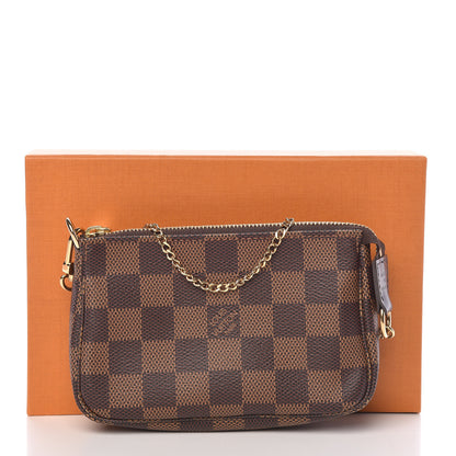 Louis Vuitton Damier Ebene Mini Pochette Accessories 8 of 8