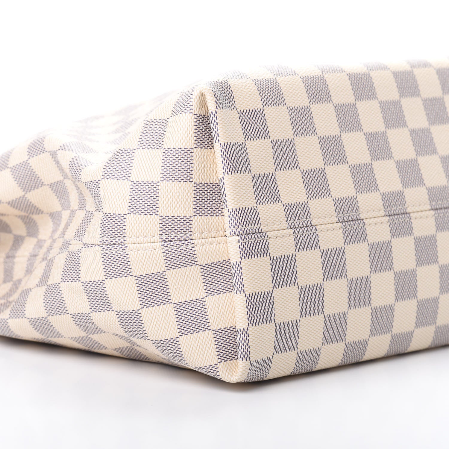 Louis Vuitton Damier Azur Graceful MM Rose Ballerine 10 of 14
