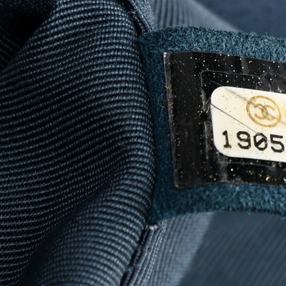 Chanel Calfskin Large Boy Reverso Flap Dark Blue 7 of 10