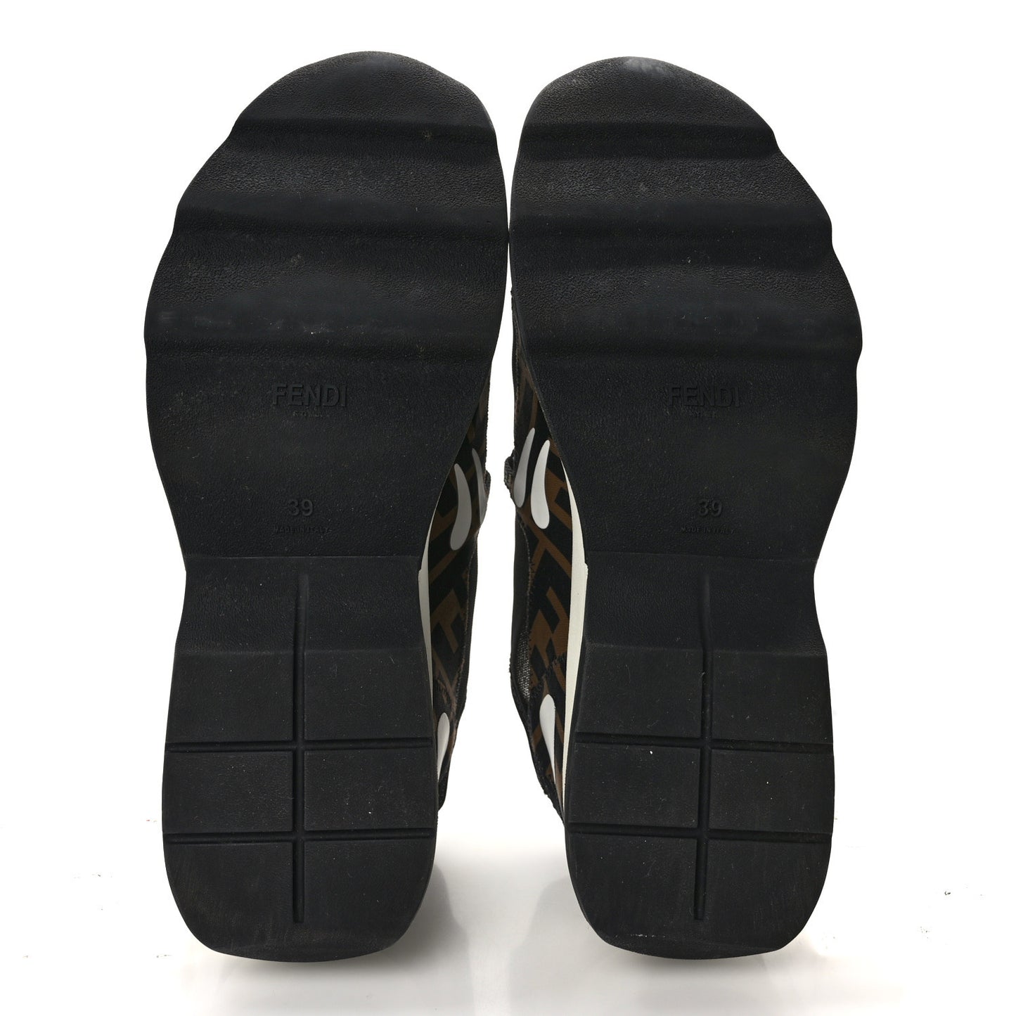 Technical Mesh Lycra FFreedom Patchwork Sneakers 39 Black Tobacco