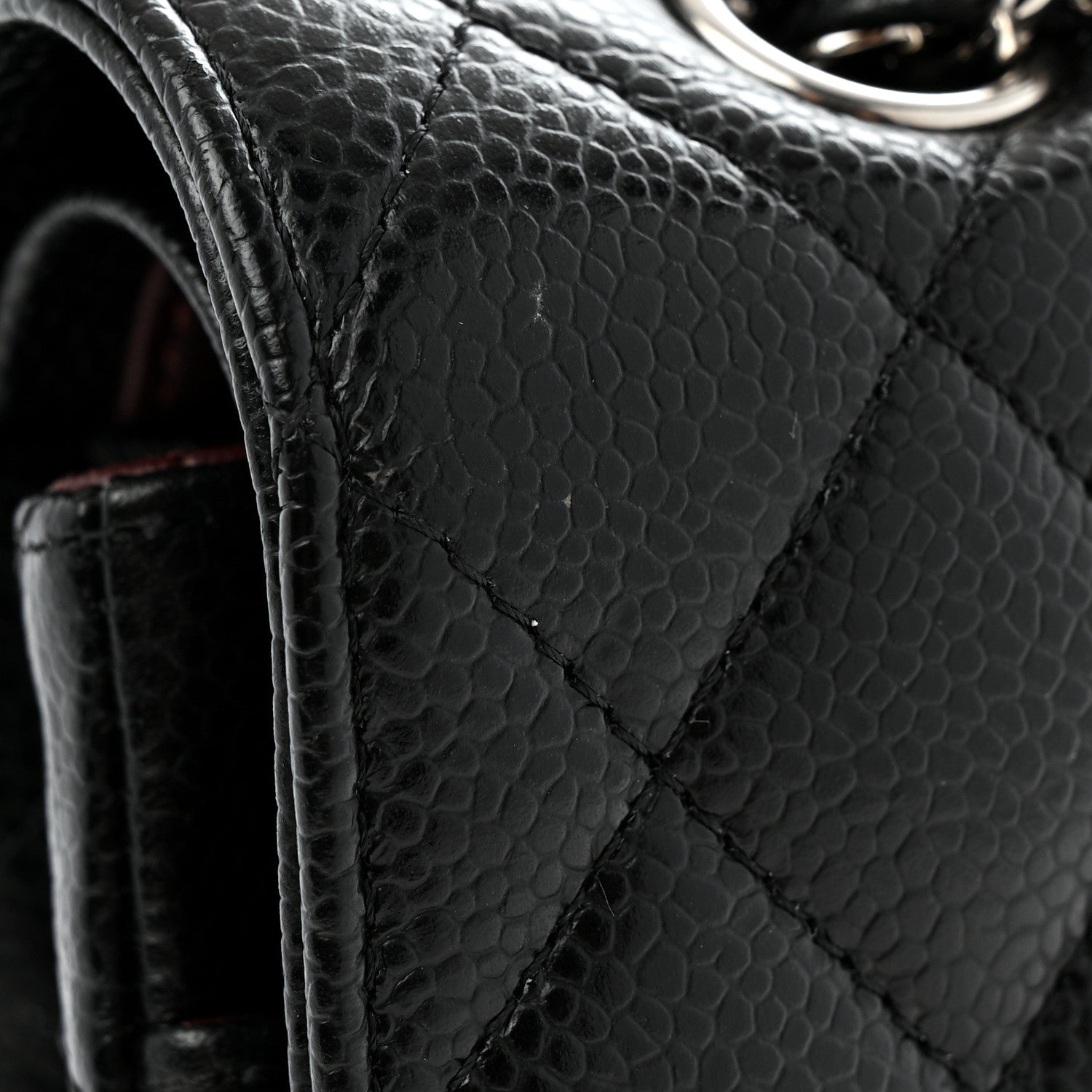 Chanel Caviar Quilted Medium Double Flap Black 12 of 12