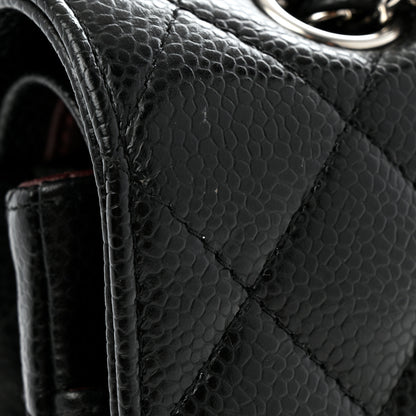Chanel Caviar Quilted Medium Double Flap Black 12 of 12