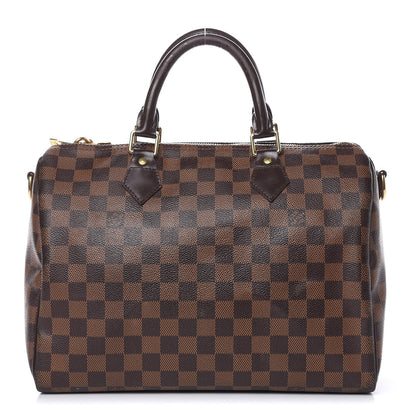 Louis Vuitton Damier Ebene Speedy Bandouliere 30 1 of 19