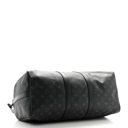 Louis Vuitton Monogram Eclipse Keepall Bandouliere 45 3 of 12