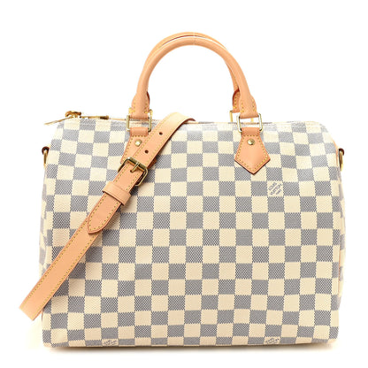 Louis Vuitton Damier Azur Speedy Bandouliere 30 1 of 10