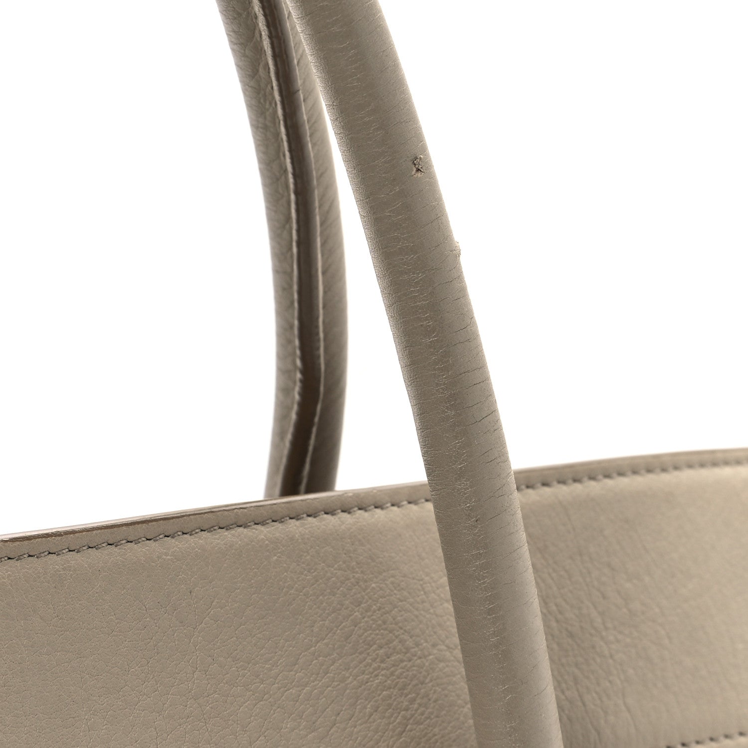 Celine Supple Calfskin Medium Phantom Luggage Beige 12 of 13