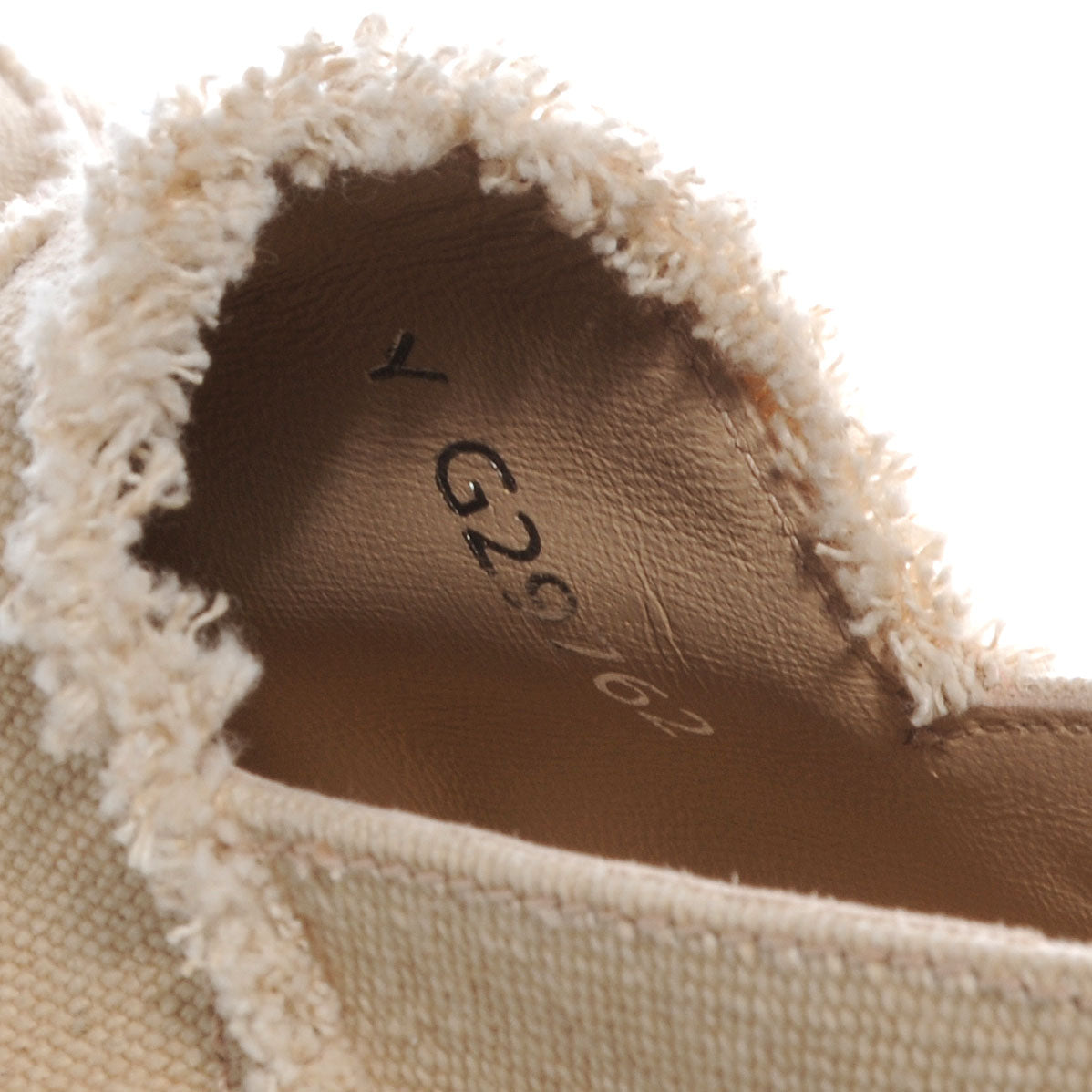 Toile Espadrilles Beige Black 41