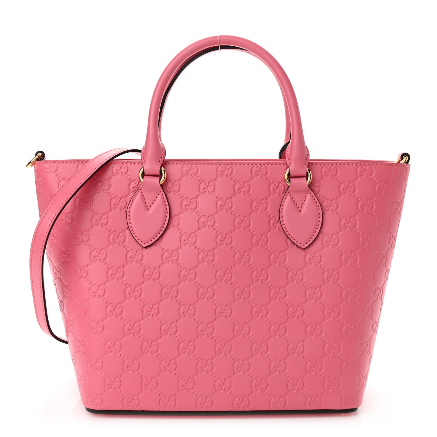 Guccissima Small Zippered Bucket Tote Flush