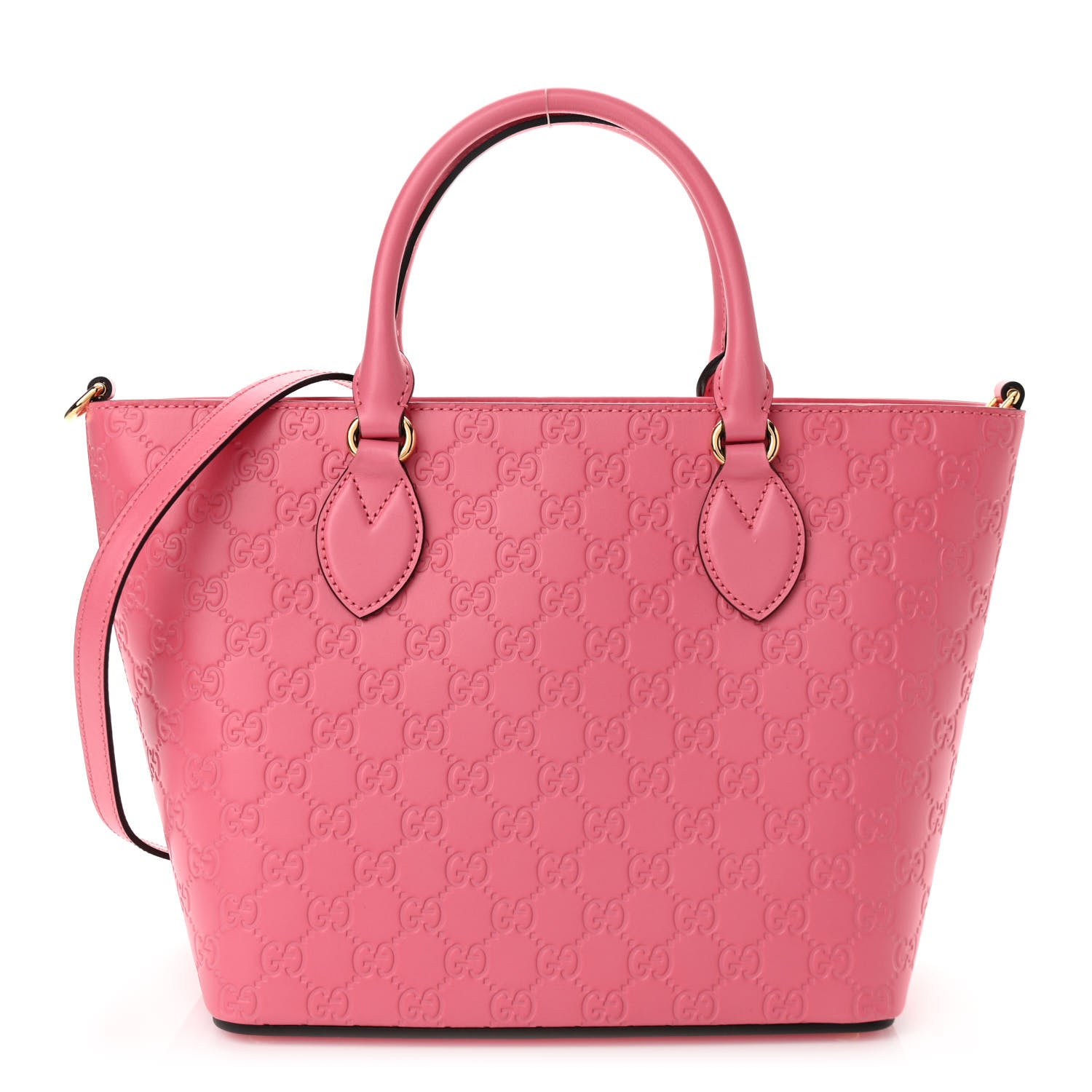 Gucci Guccissima Small Zippered Bucket Tote Flush 1 of 9
