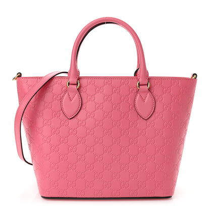 Gucci Guccissima Small Zippered Bucket Tote Flush 1 of 9