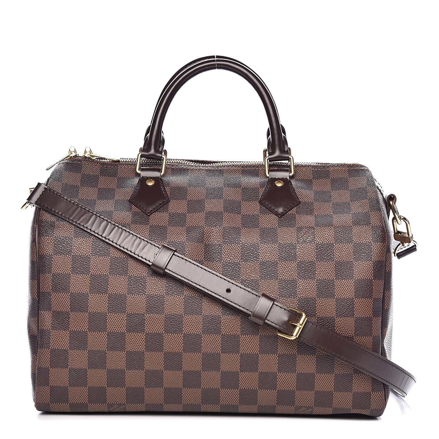Louis Vuitton Damier Ebene Speedy Bandouliere 30 1 of 16