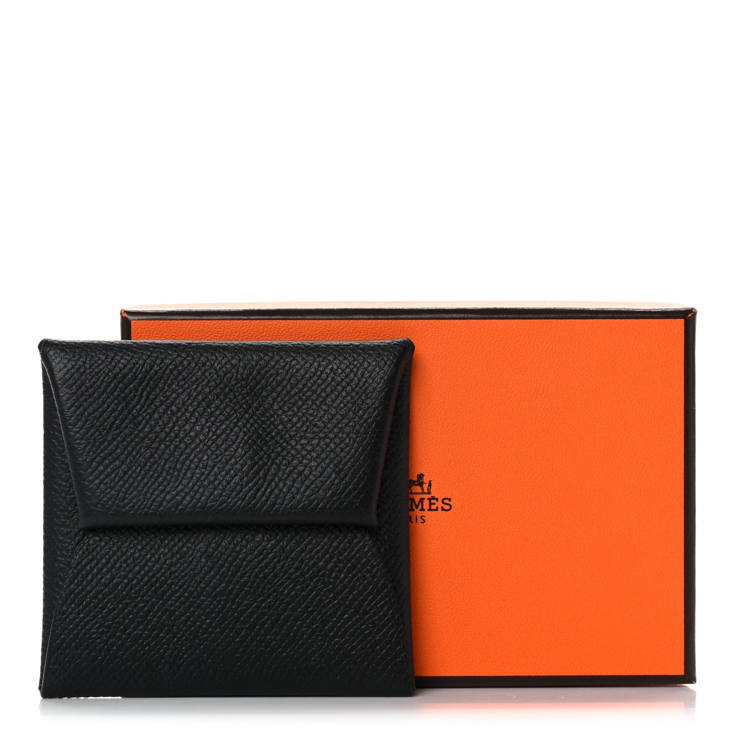 Hermes Epsom Bastia Coin Purse Black 10 of 10