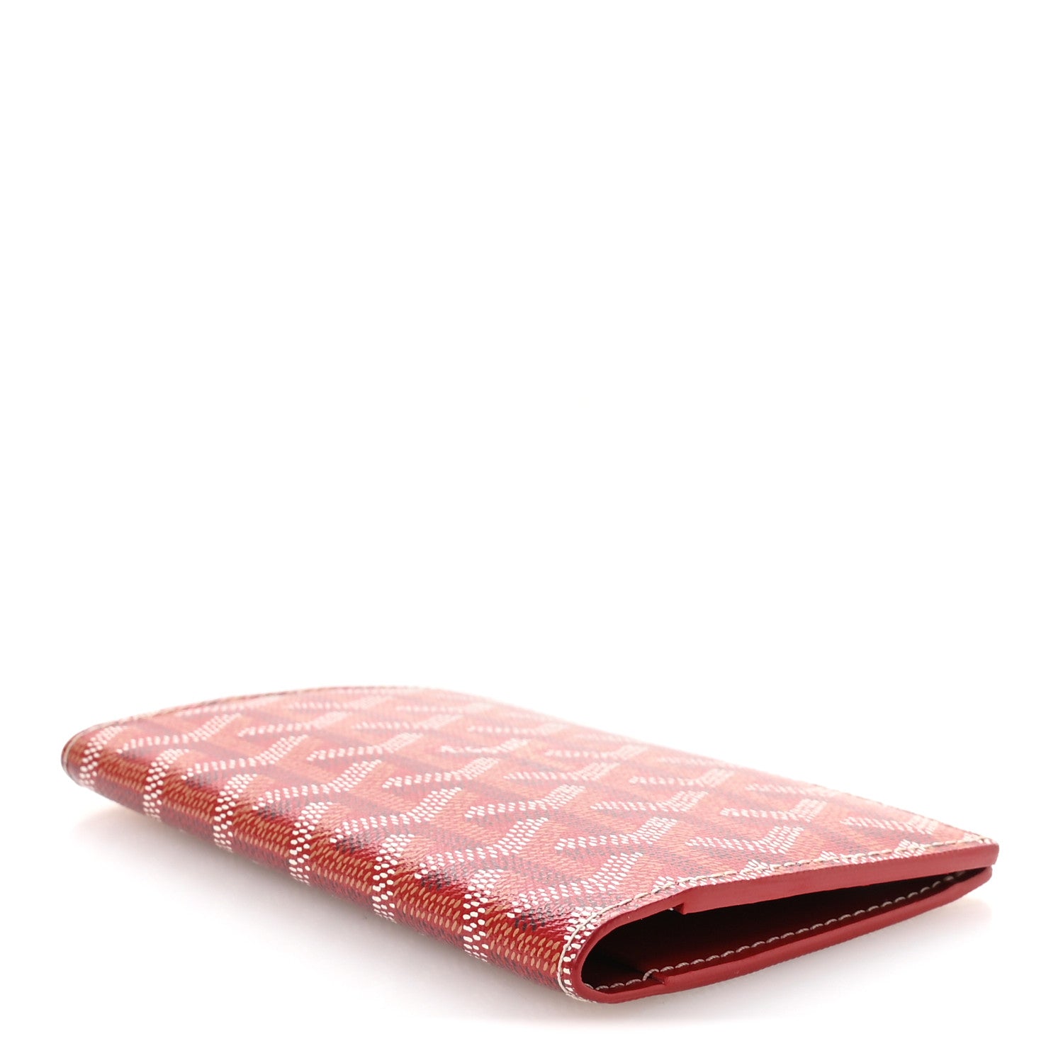 Goyard Goyardine Grenelle Passport Wallet Red 4 of 8
