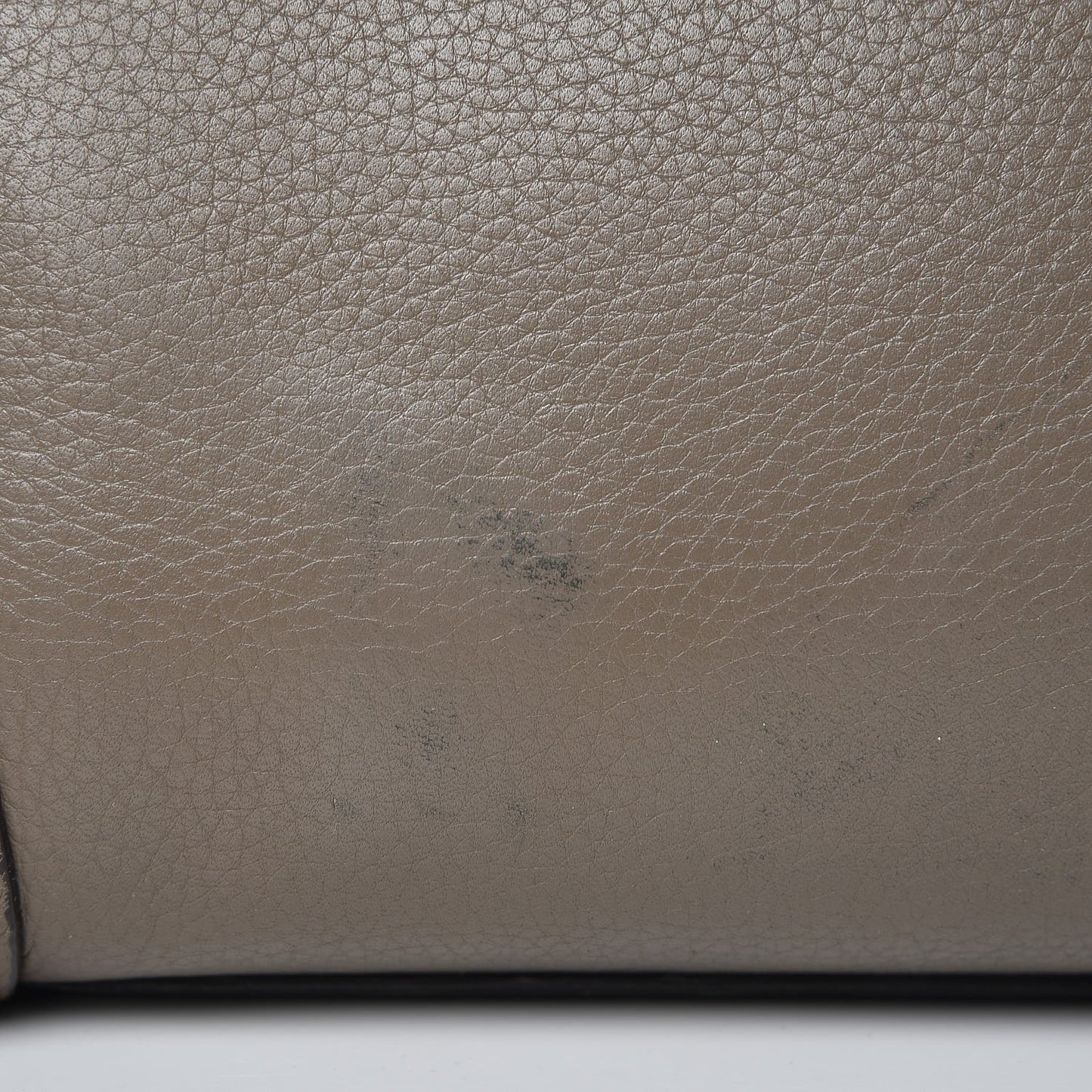 Drummed Calfskin Mini Luggage Souris