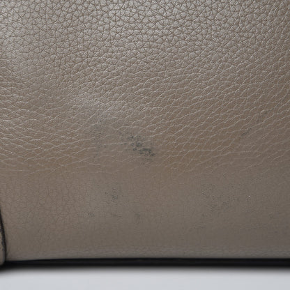 Celine Drummed Calfskin Mini Luggage Souris 21 of 26
