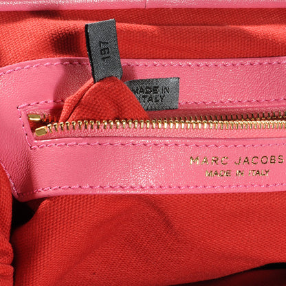 Marc Jacobs Leather Quilted Little Stam Bubble Pink 7 of 9