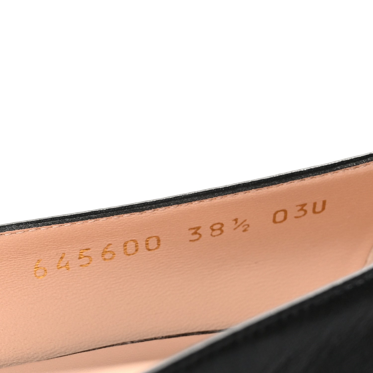 Gucci Malaga Kid Horsebit Ballet 25mm Flats 38.5 Black 8 of 9