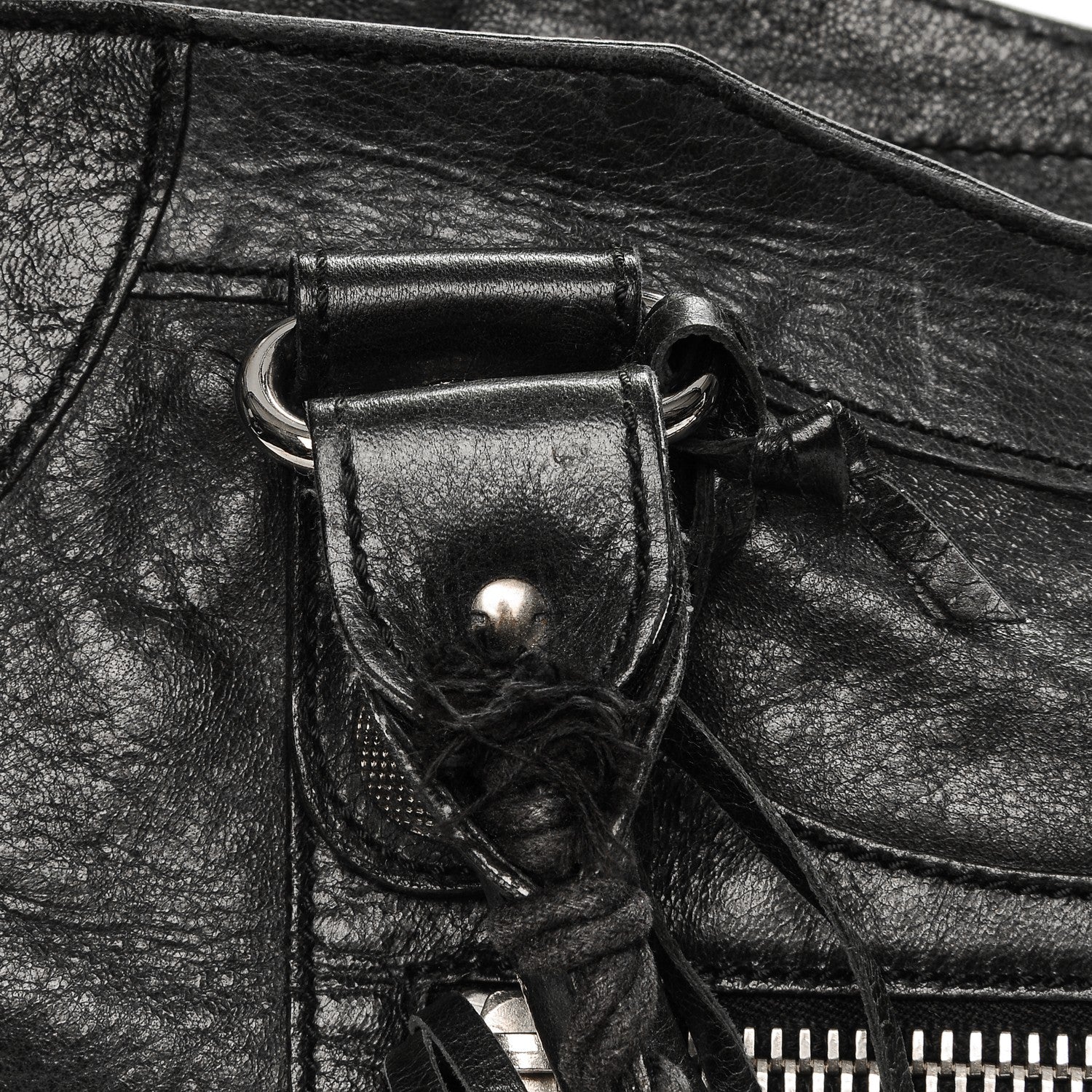 Balenciaga Agneau Giant 21 Silver Hardware Part Time Black 9 of 12