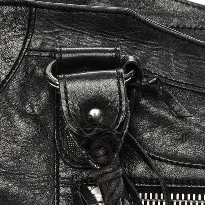 Balenciaga Agneau Giant 21 Silver Hardware Part Time Black 9 of 12