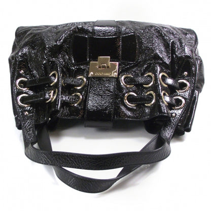 Jimmy Choo Crushed Patent Riki Bag Black 5 of 8