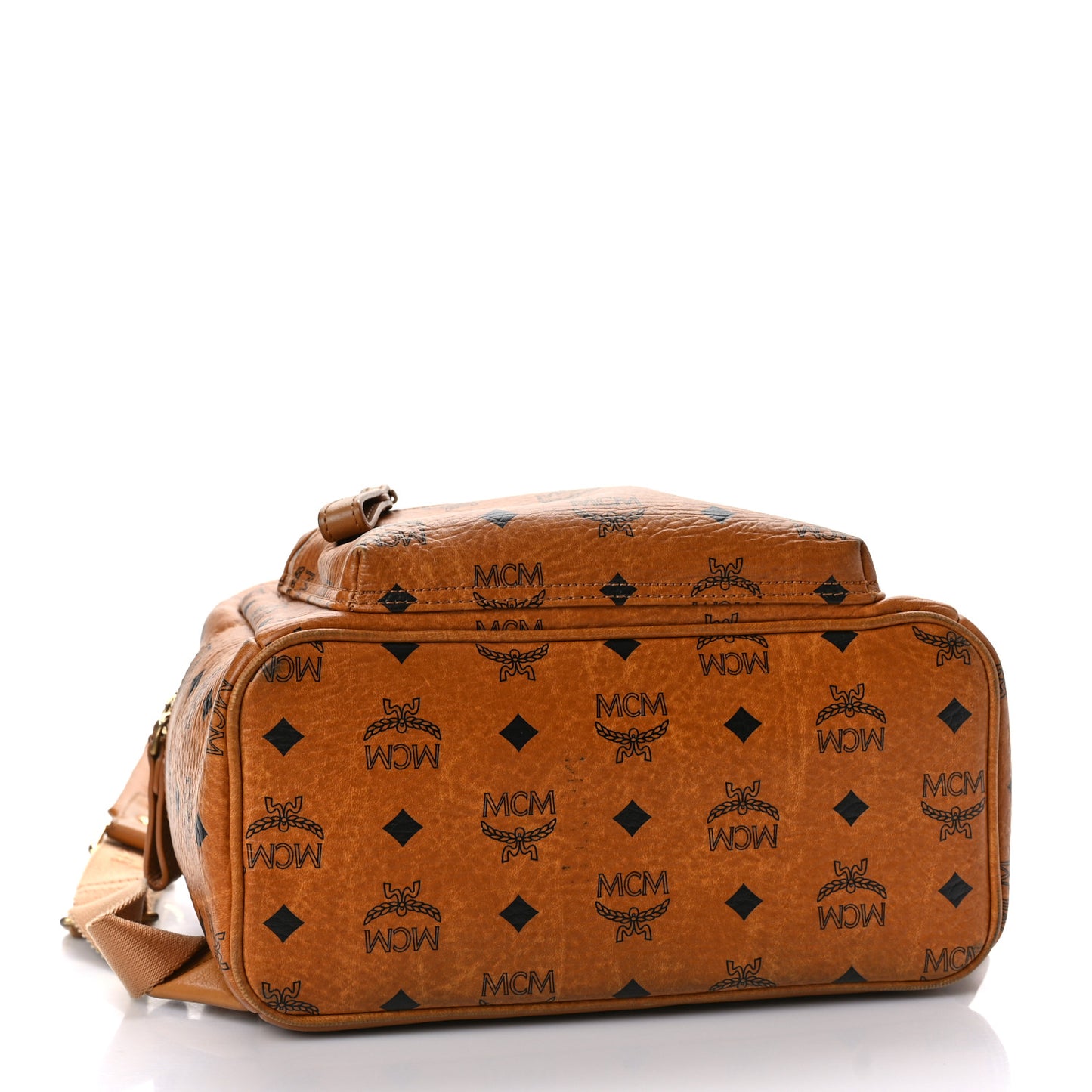 Visetos Small Sprinkle Stud Stark Backpack Cognac