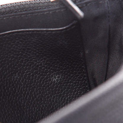 Chanel Caviar Half Moon Wallet On Chain WOC Black 8 of 11