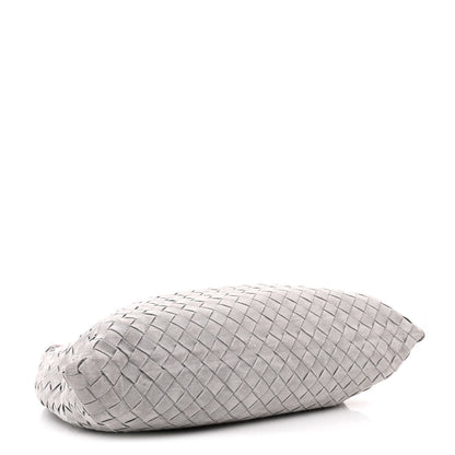 Bottega Veneta Suede Intrecciato Small Hop Sterling 4 of 10