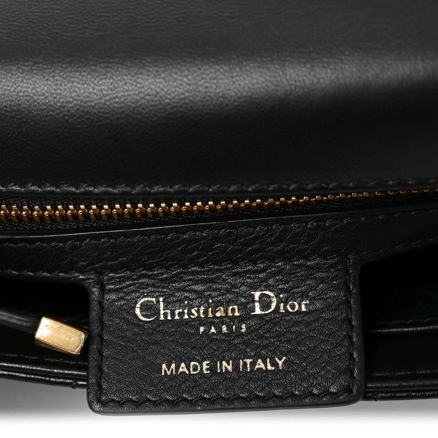 Christian Dior Calfskin Cannage Small Caro Bag Black 6 of 10