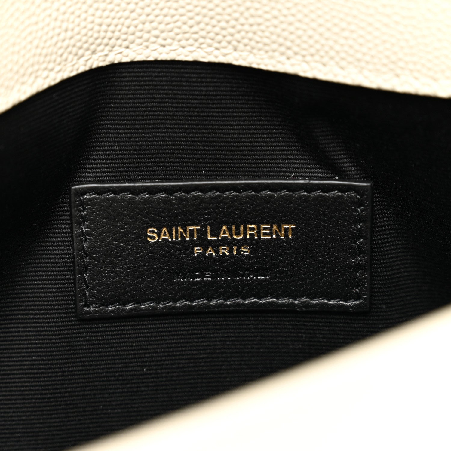 Saint Laurent Grain De Poudre Uptown Pouch Crema Soft 5 of 6