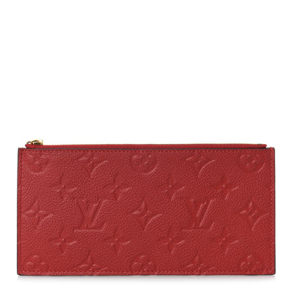 Louis Vuitton Empreinte Felicie Chain Wallet Zippered Insert Scarlet 1 of 8