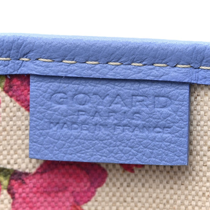 Goyard Goyardine Le Jardin Poitiers Tote PM Iris 6 of 10