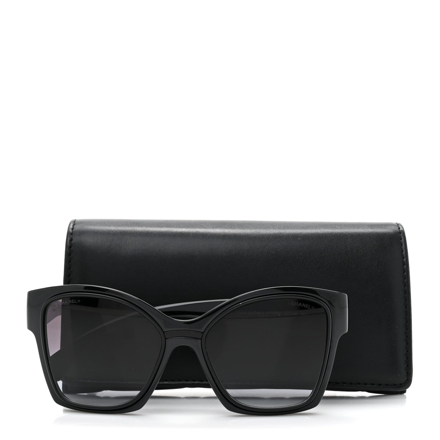 Acetate CC Butterfly Sunglasses 71382 Black