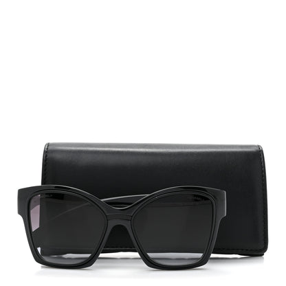 Chanel Acetate CC Butterfly Sunglasses 71382 Black 8 of 8