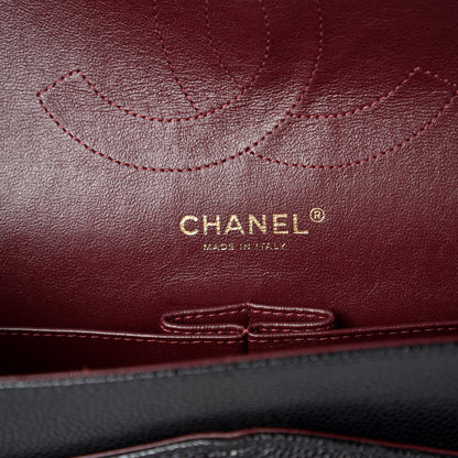 Chanel Caviar Quilted Jumbo Double Flap Black 6 of 11